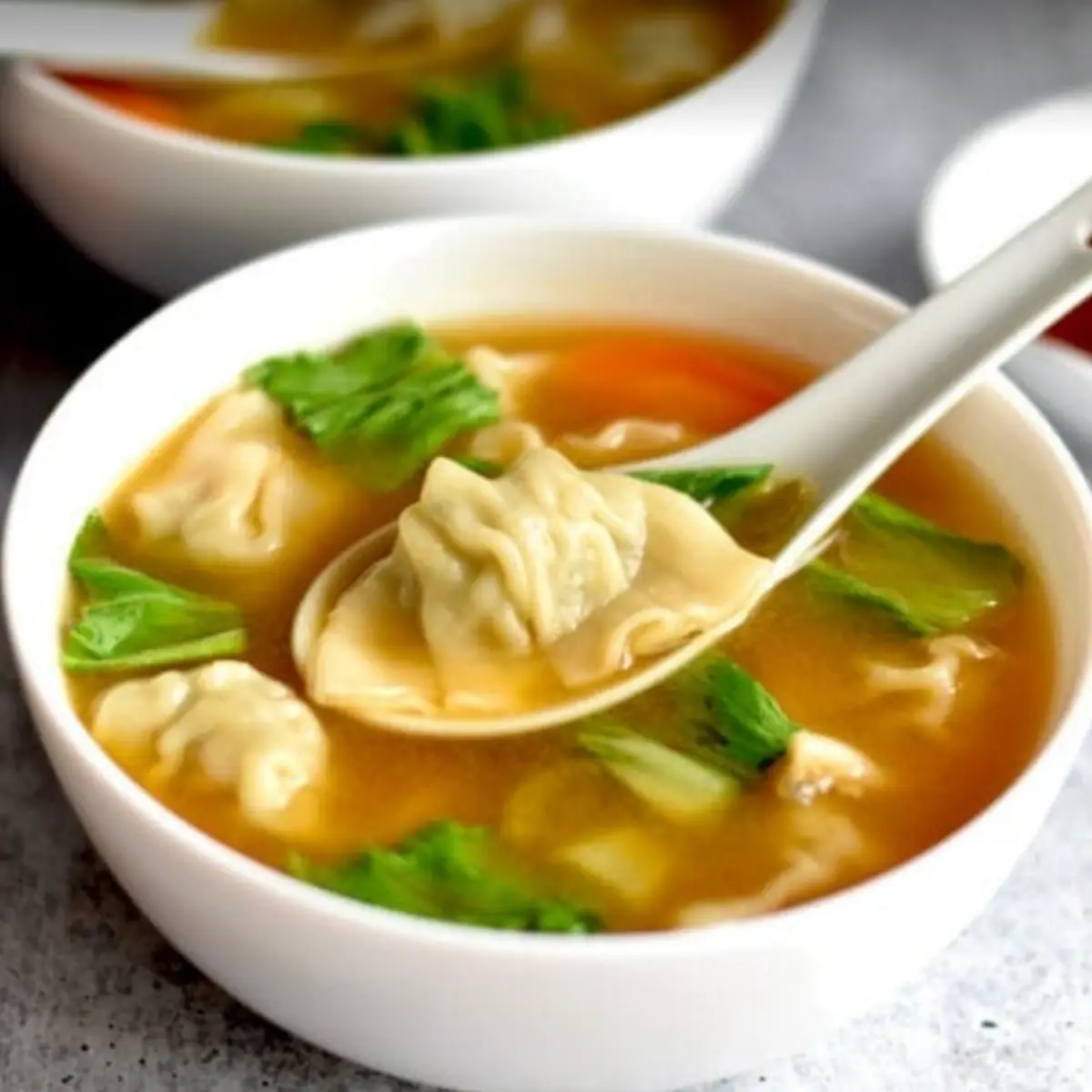 wonton soup 馄饨汤